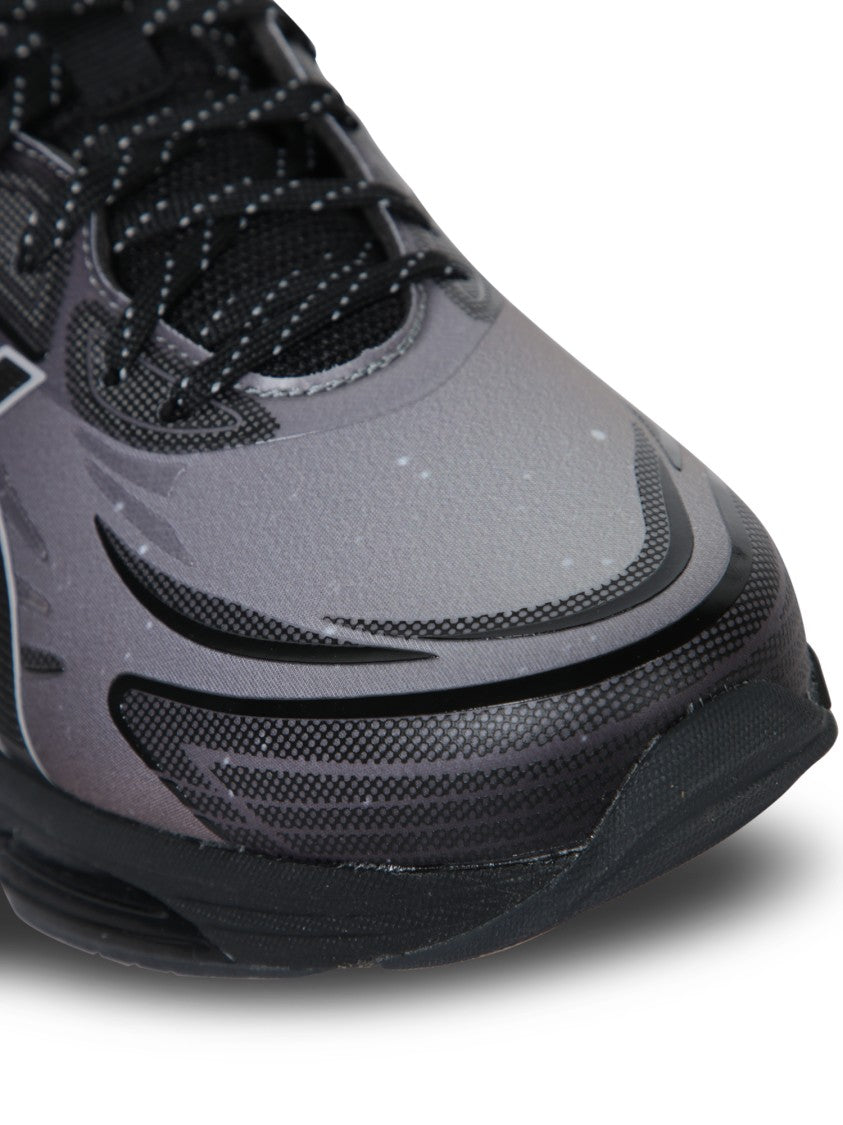 Asics Sporty Black Sneakers With Cushioned Sole