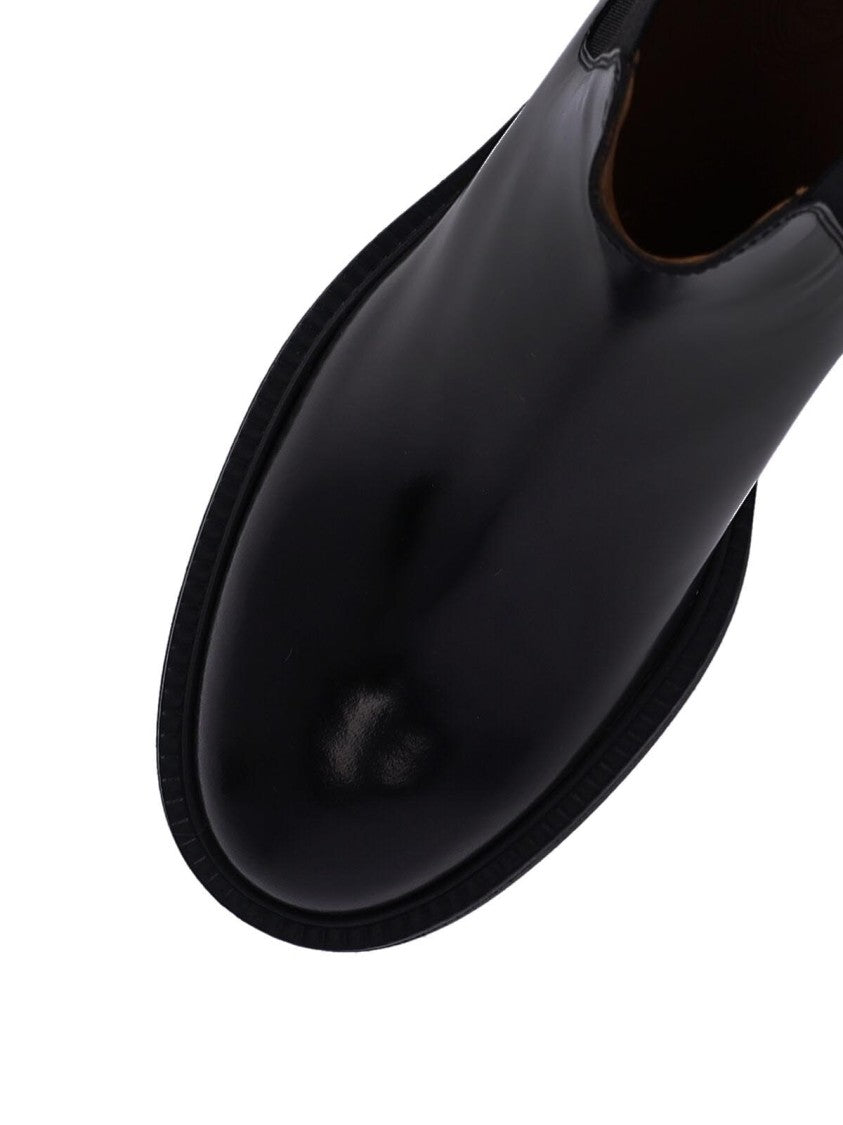 Tod's "Block" Chelsea Boots Black