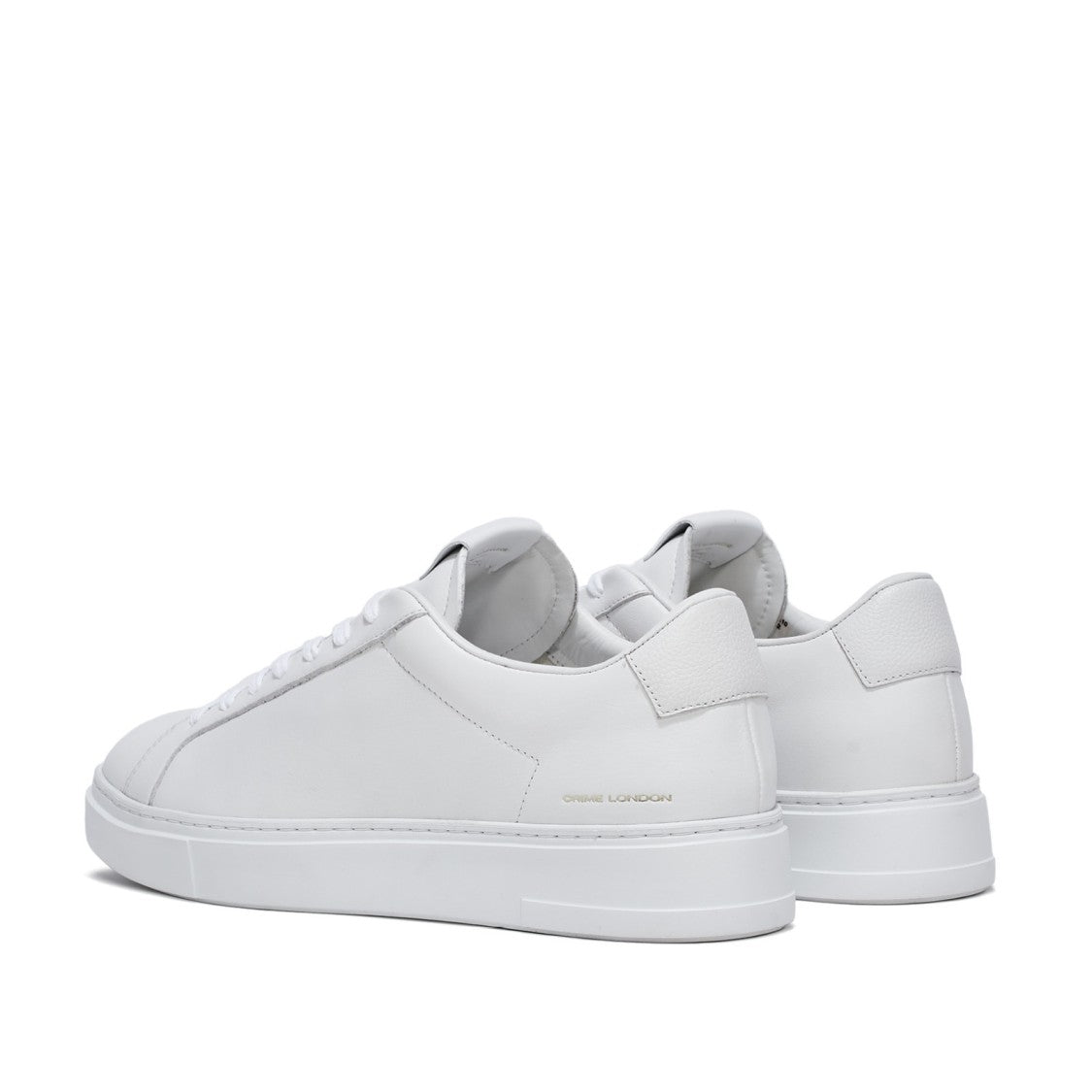 Crime London Extralight Sneakers In Soft White Leather