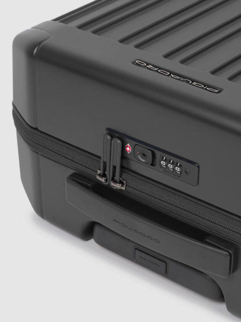 Piquadro Ultra Slim Four Wheel Hardside Cabin Trolley