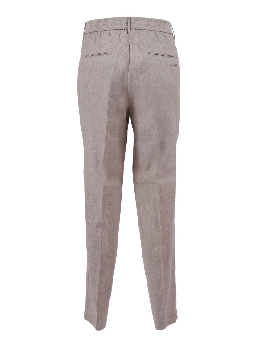 Peserico Tailored Straight-Leg Pants