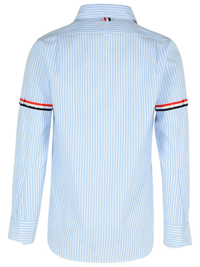 Thom Browne 'Armband' Light Blue Cotton Shirt