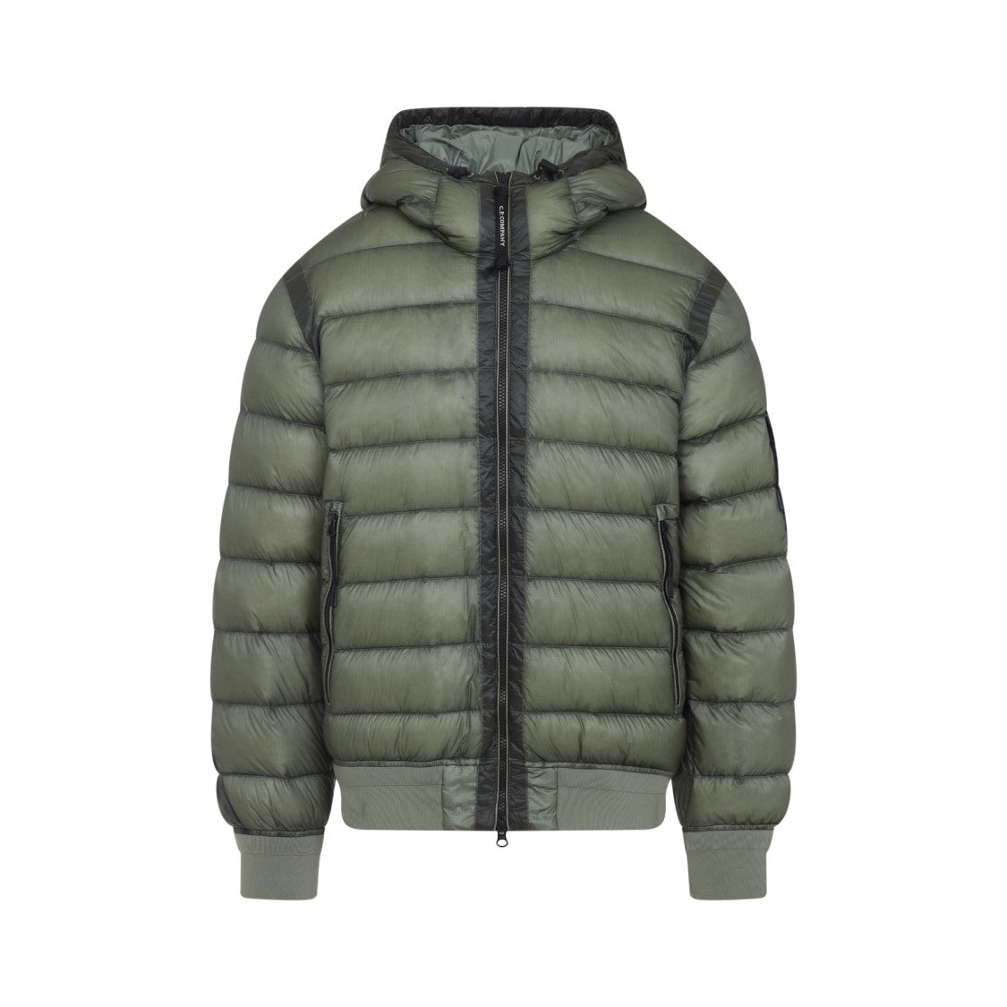 C.P. Company Hooded Quilted Down Jacket