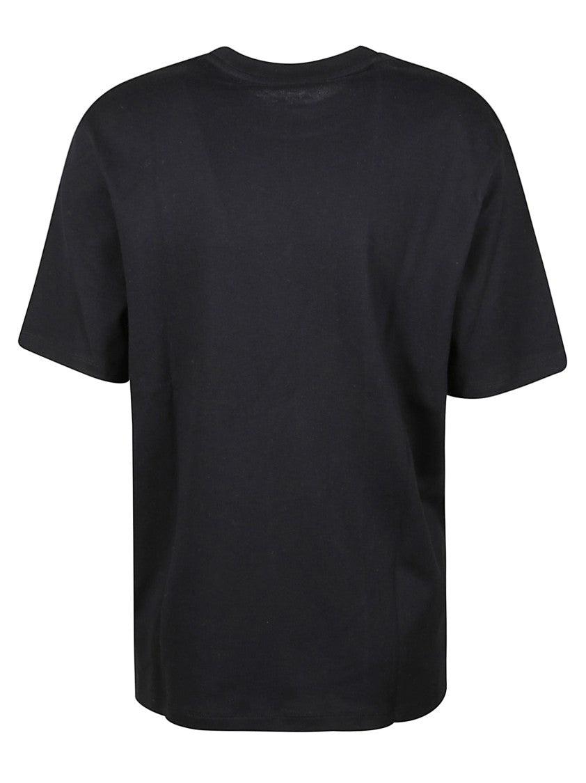 Majestic Filatures Boxy Fit Short-Sleeved Top With Round Neckline