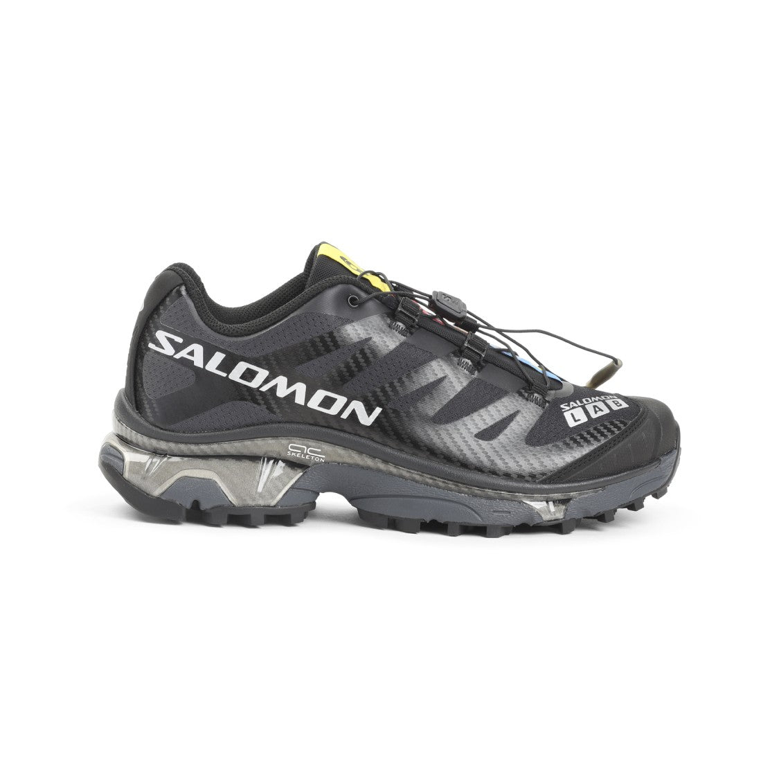 Salomon Low-Profile Black Sneakers With Quick-Lace System
