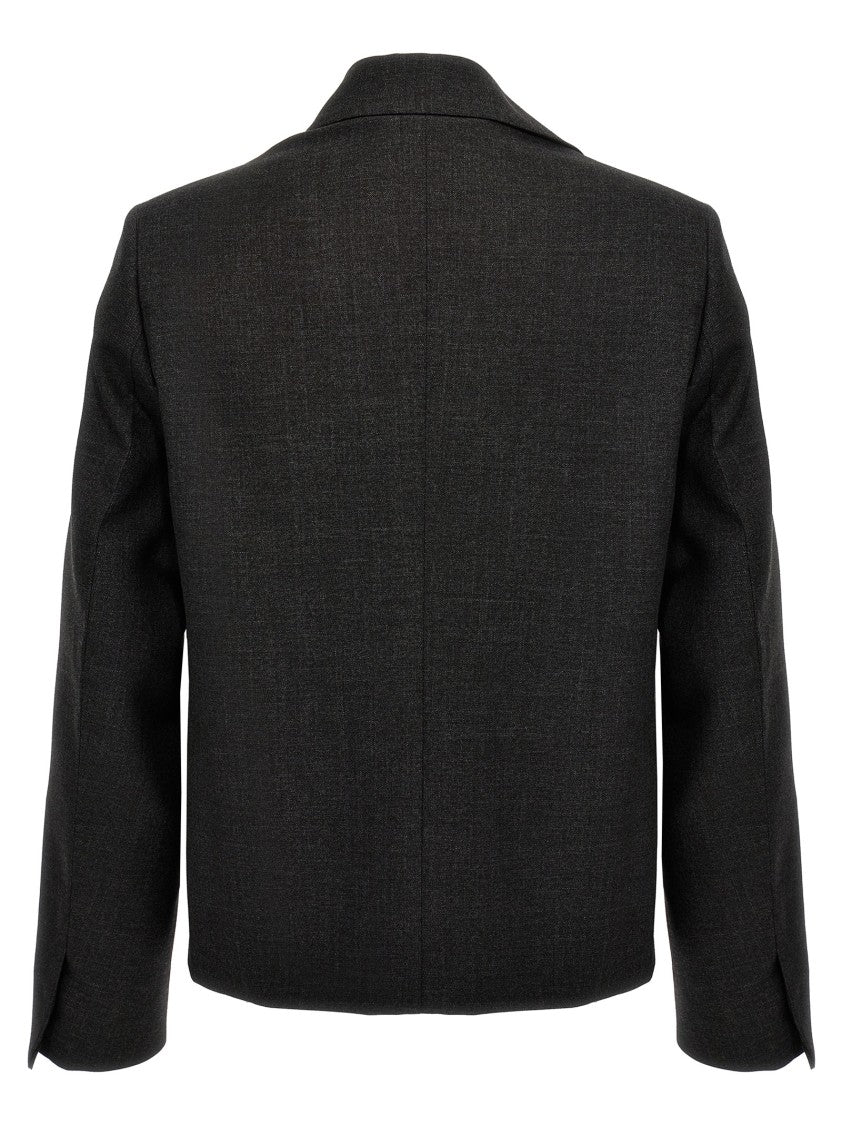 Givenchy Structured Blouson In Soft Virgin Wool