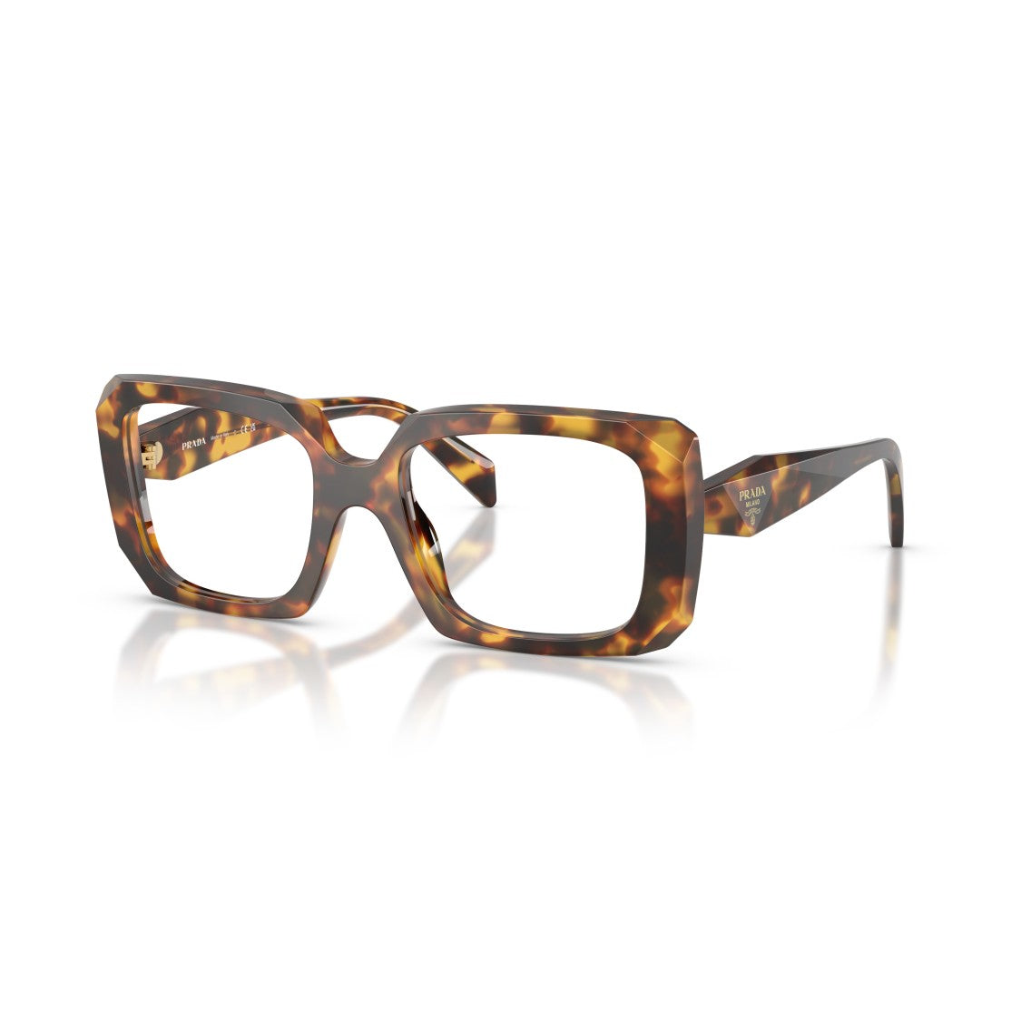 Prada 0Pr C09v Oversized Square Tortoiseshell Acetate Sunglasses