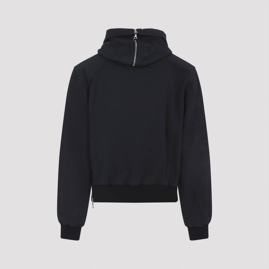 Dries Van Noten Navy Blue Cotton Velmonte Jacket