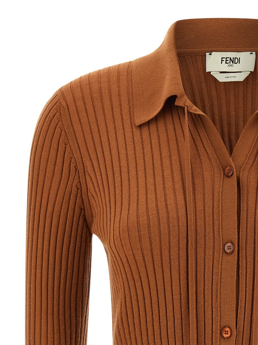 Fendi Ribbed Sweater