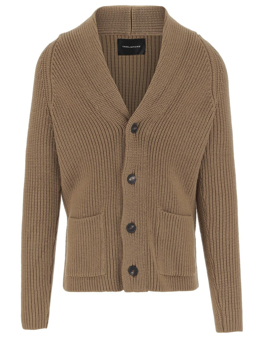 Tagliatore Jackson Stretch Wool Cardigan
