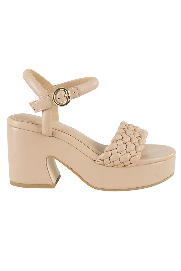 Ash Foulard Tassel Sandals