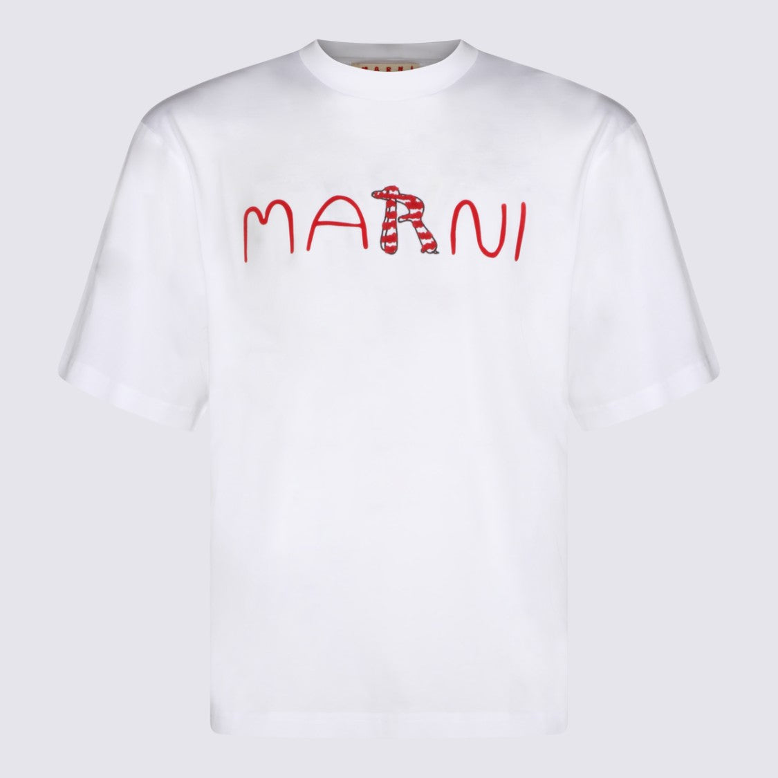 Marni White Cotton T-Shirt