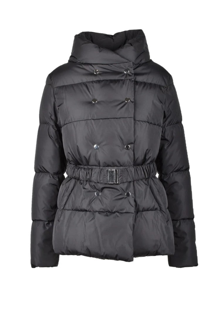 Annie Paris Snap Button Down Jacket - Black