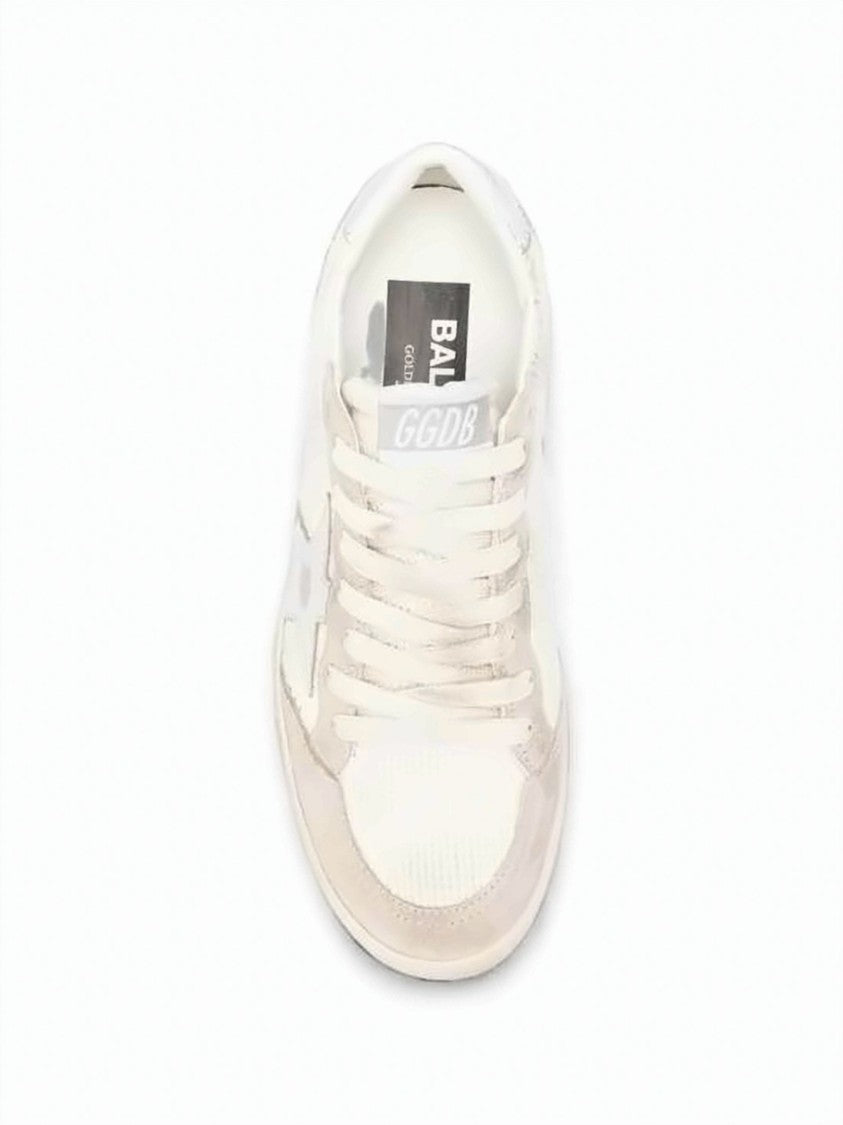 Golden Goose Low-Top Sneakers With Suede And Mesh Upper