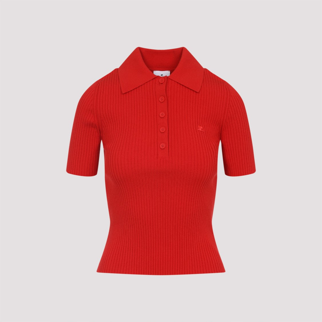 Courrèges Red Casual T-Shirt
