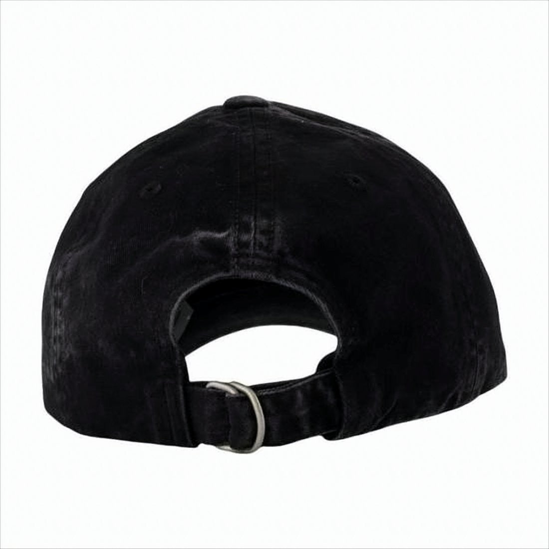 Acne Studios Classic Cotton Baseball Cap With Curved Brim And Tonal Embroidery