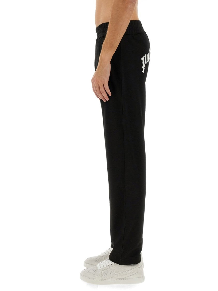 Palm Angels Pants With Logo