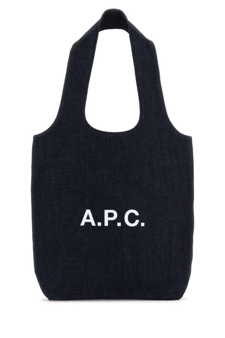 A.P.C. Denim Small Ninon Shopping Bag