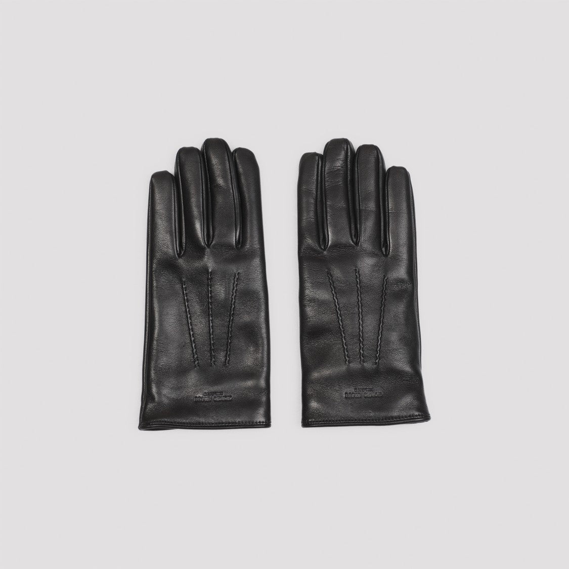Giorgio Armani Black Leather Gloves