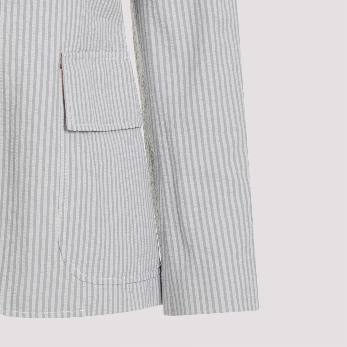 Thom Browne Grey Cotton Jacket