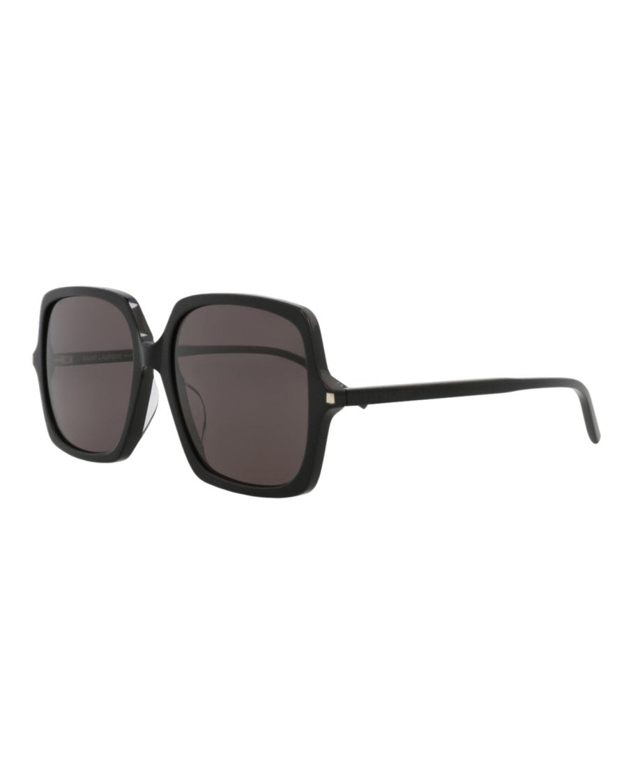 Saint Laurent Square-Frame Recycled Acetate Sunglasses