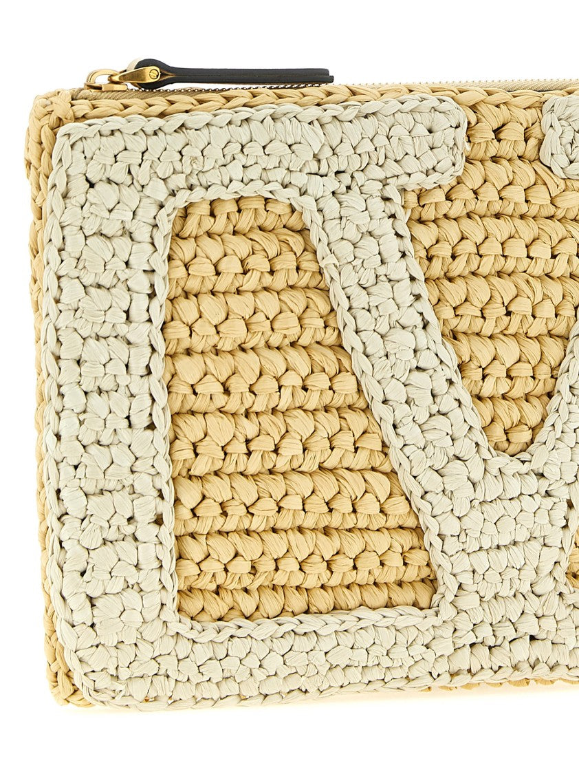 Valentino Garavani Vivasuperstar Crochet' Clutch Bag