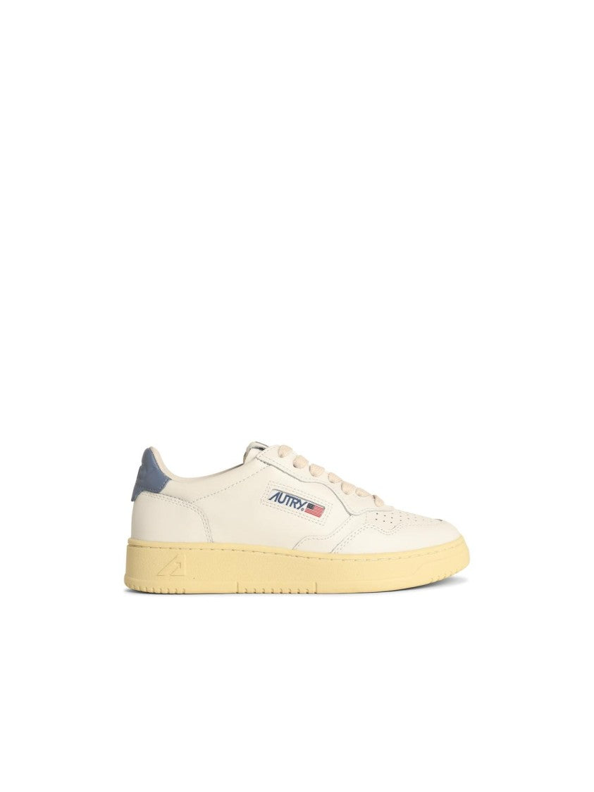 Autry Medalist Low' White Sneakers