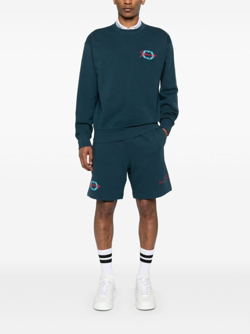 Givenchy Navy Blue Shorts