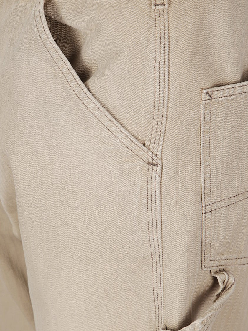 Maison Margiela Straight-Leg Twill Work Pants