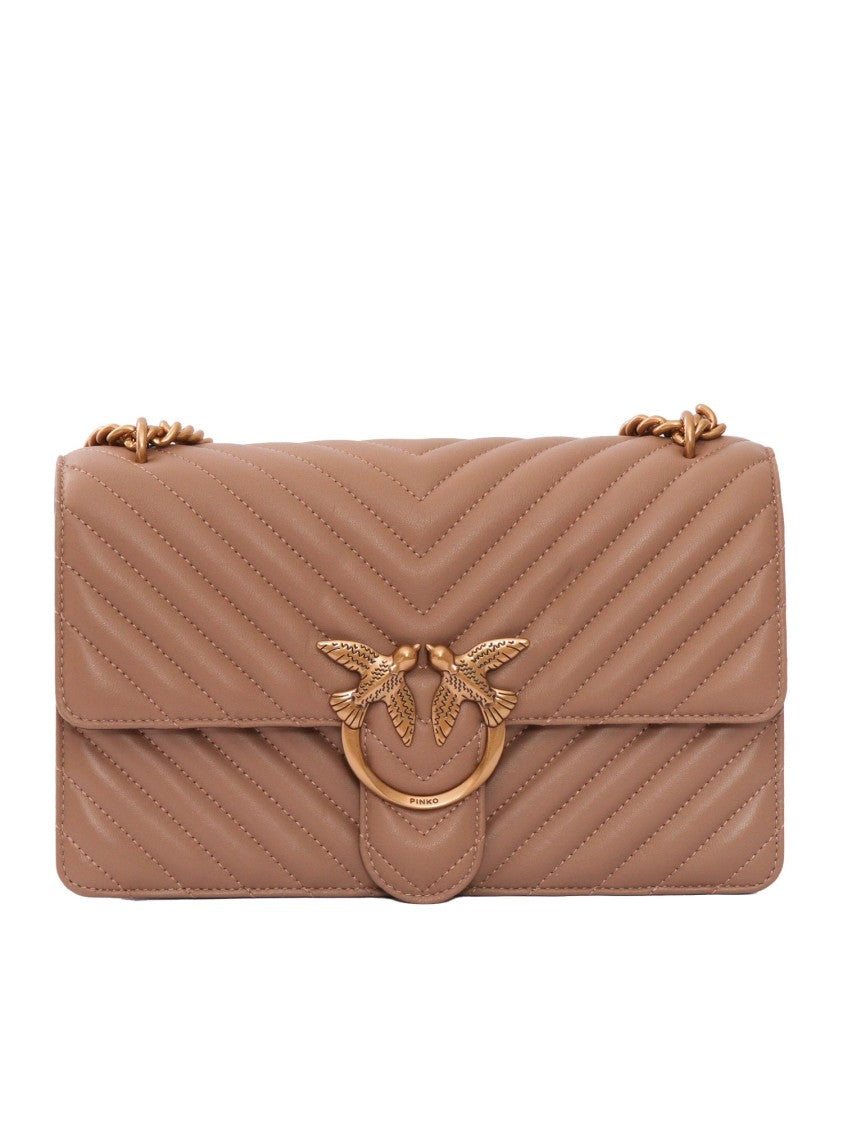 Pinko Love One Classic Dc Sheep Nappa Bag