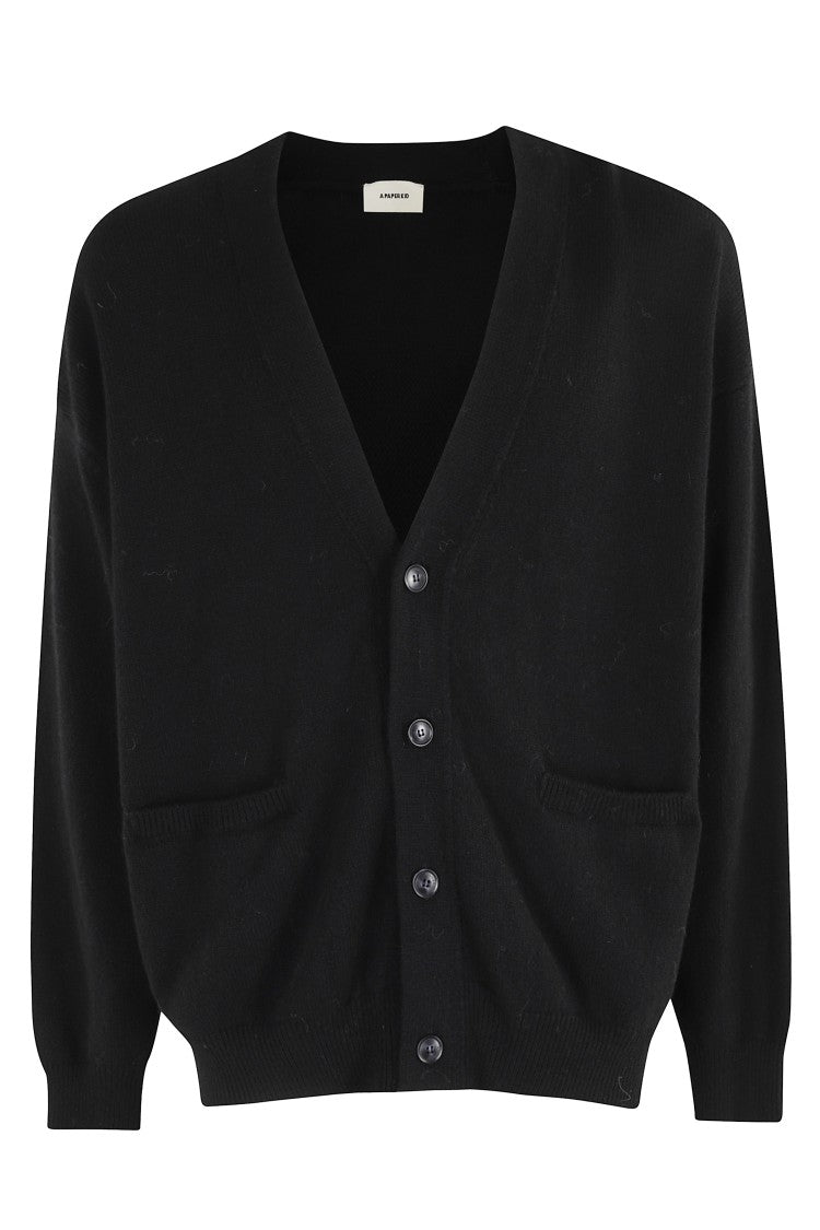 A Paper Kid V-Neck Knitted Cardigan