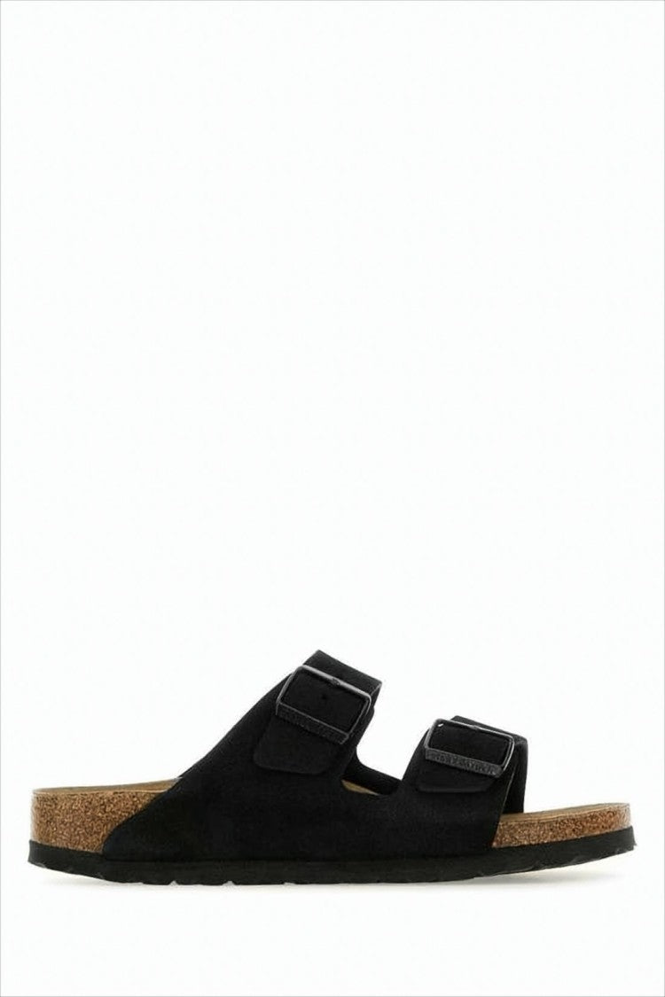 Birkenstock Classic Black Sandals With Adjustable Straps