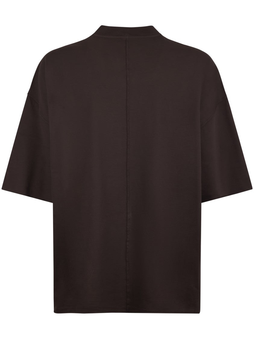 Drkshdw By Rick Owens Minimalist-Fit T-Shirt With Modern Silhouette