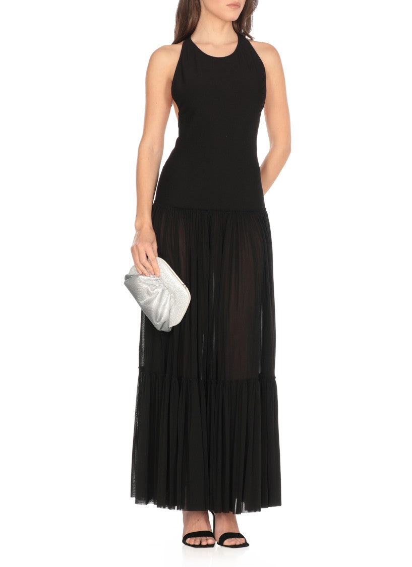 Philosophy Di Lorenzo Serafini Black Tulle Dress