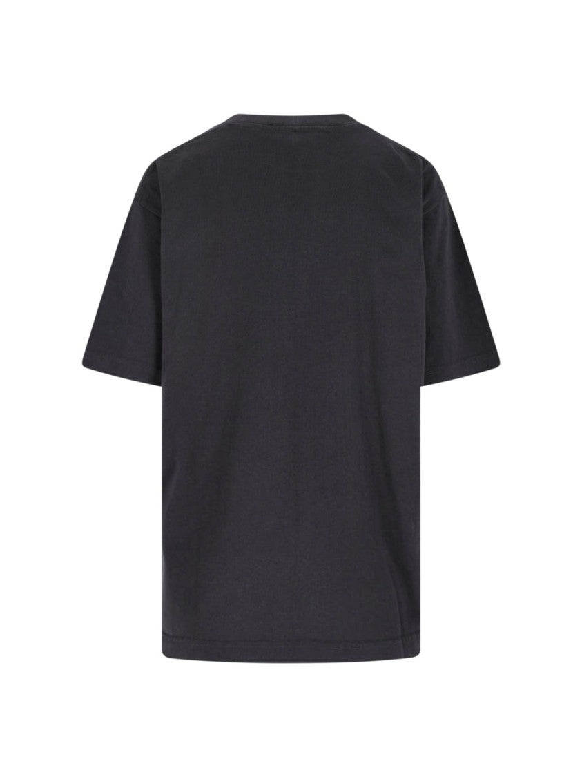 Alexander Wang Logo T-Shirt – Black
