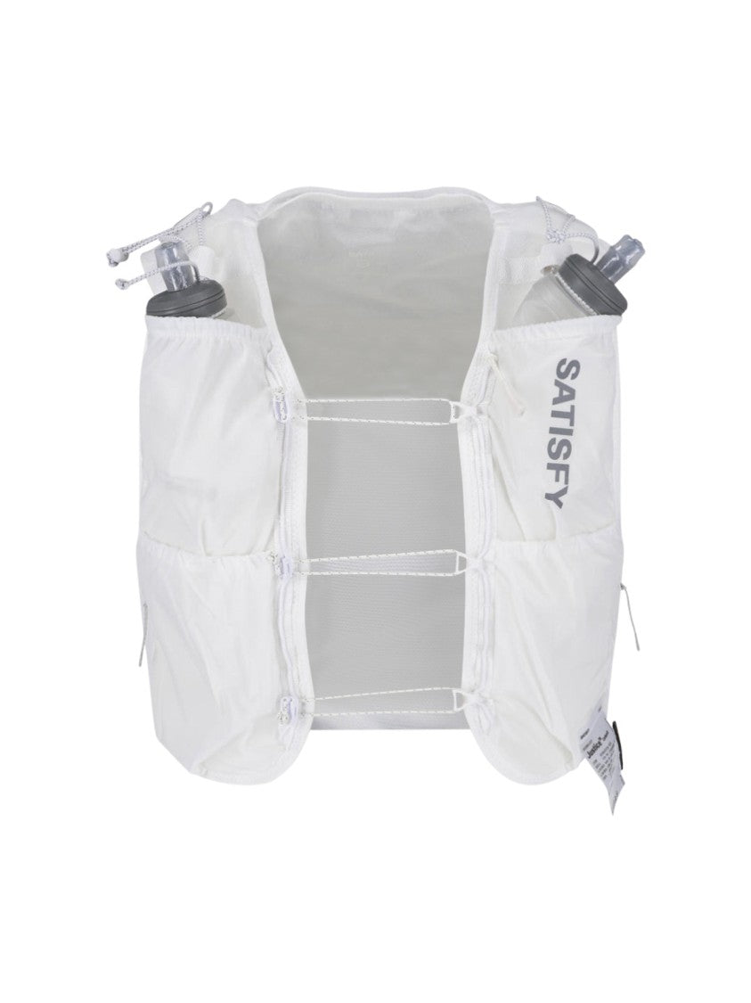 Satisfy Lightweight Sleeveless Vest With Multiple Zippered Pockets