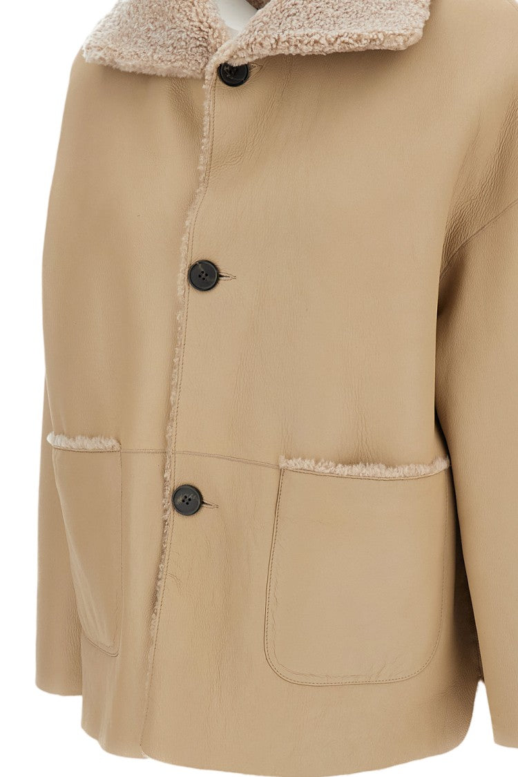 Arma Isabella Reversible Nappa Sheraling Jacket