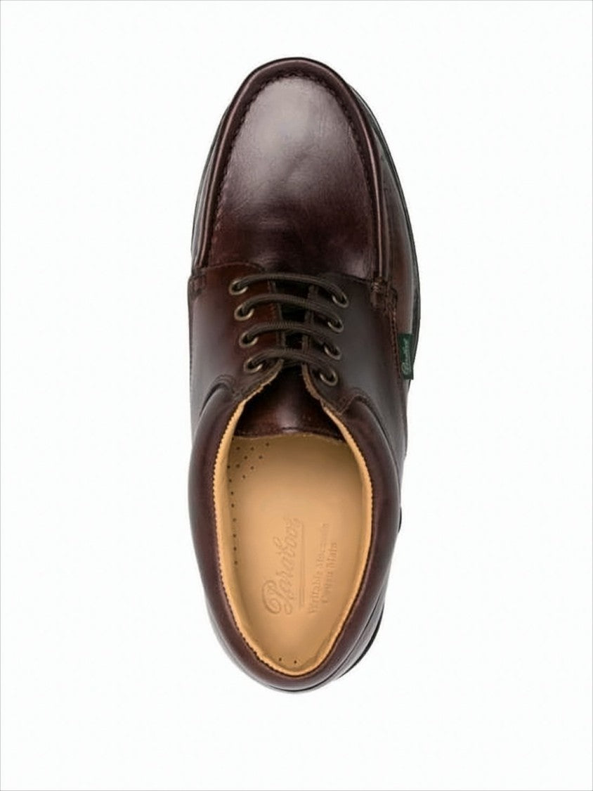 Paraboot Polished Leather Lace-Up Dress Shoes