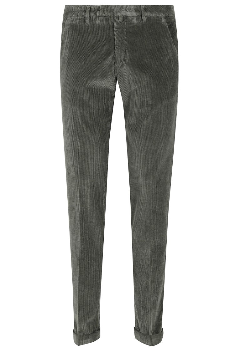 Briglia Striped Velvet Trousers