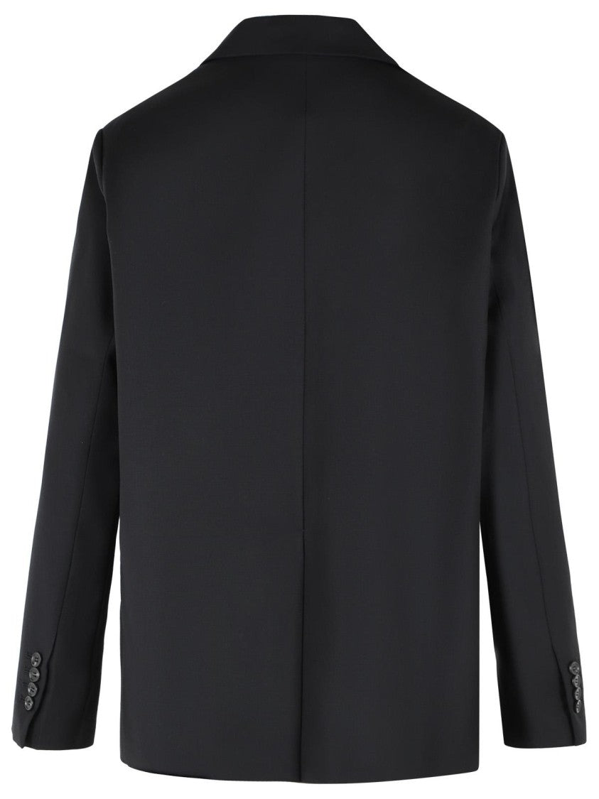 Loulou De Saison 'Donau' Black Virgin Wool Blazer