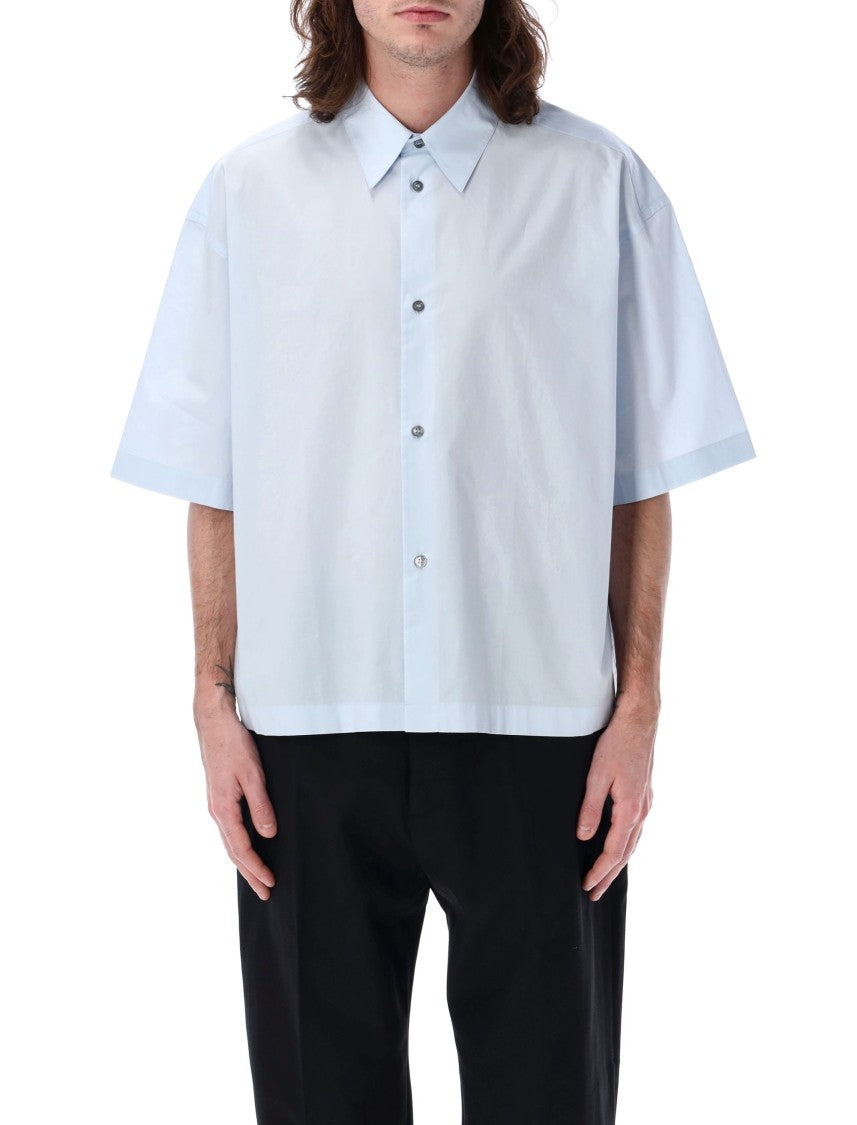 Studio Nicholson Sky Blue Oversized Sanko Shirt