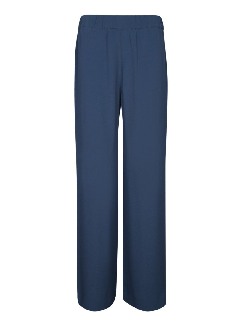 Incotex Wide-Leg Trousers With Elastic Waistband