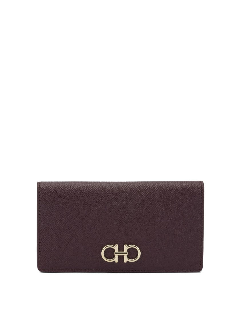 Ferragamo Textured Calf Leather Wallet