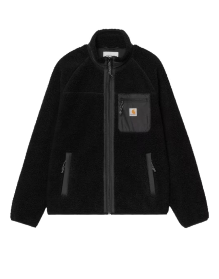 Carhartt Wip Black Prentis Polyester Fleece Jacket