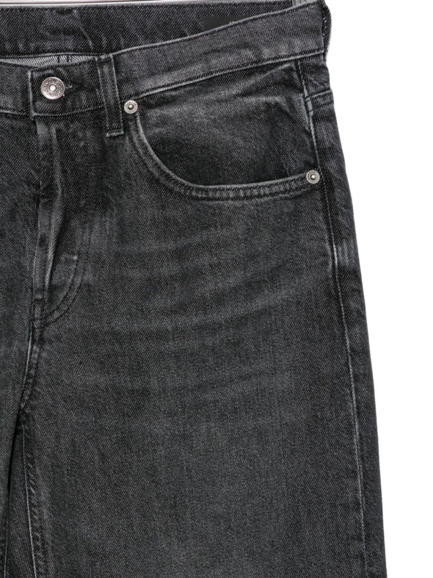 Dondup Nero Relaxed-Fit Jeans With Five-Pocket Design