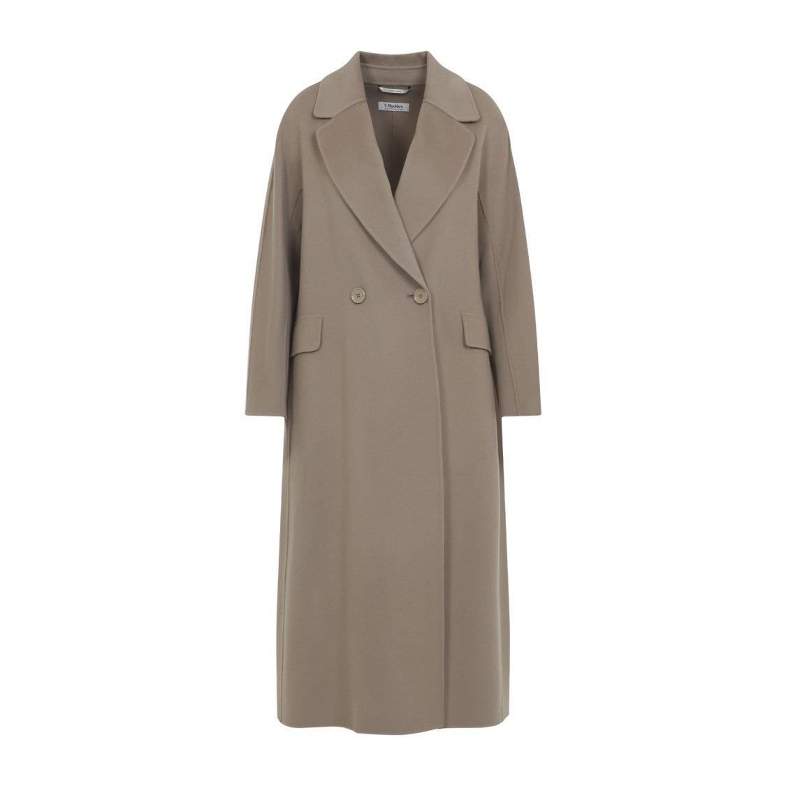 Max Mara Enzo Beige Virgin Wool Coat