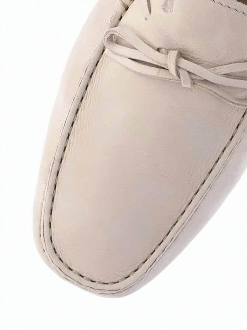Tod's Nubuck Suede Driving Shoes With Signature Pebble Sole
