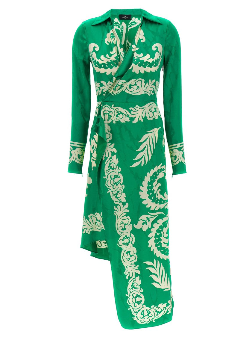 Etro Floral Midi Dress