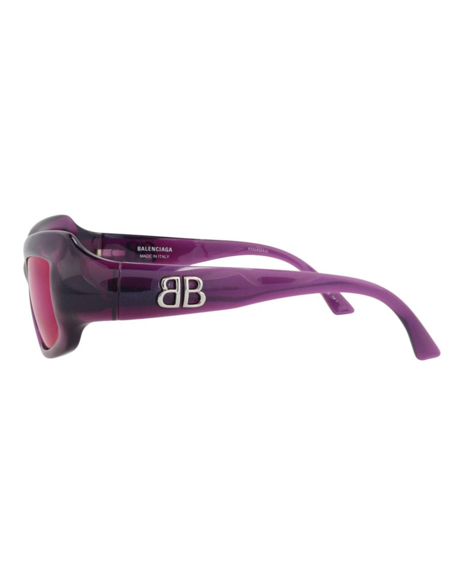 Balenciaga Square-Frame Bio-Injection Sunglasses