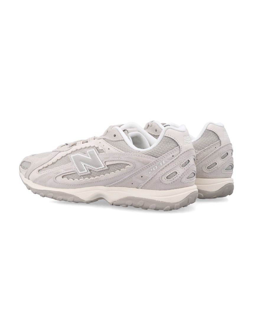 New Balance 204L Mesh-And-Suede Retro Sneakers